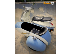 Sidecar Kit for Peugeot Django Baby Blue Edition